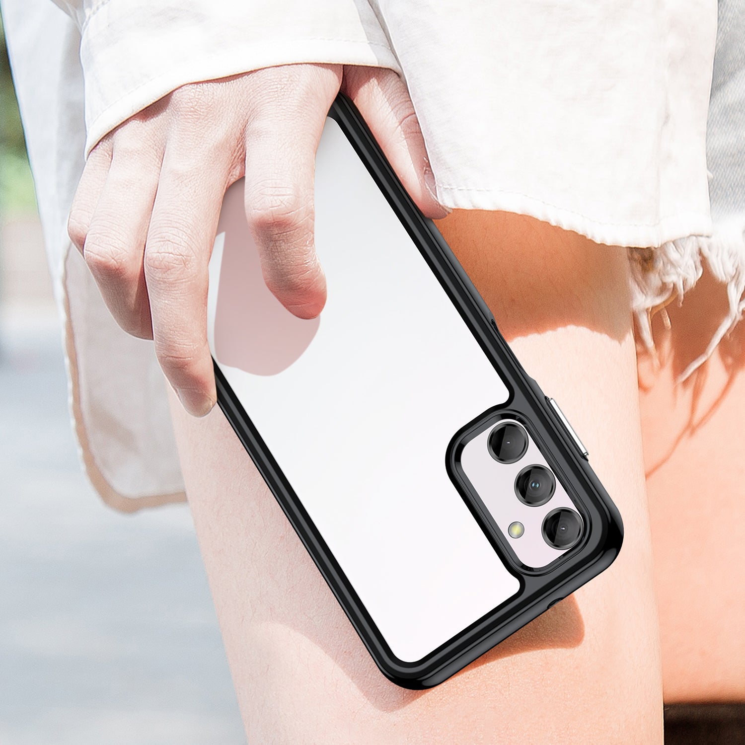 Pro Samsung Galaxy M14 5G TPU akrylové pouzdro na telefon odolné proti pádu, průhledný ochranný kryt telefonu Pro Samsung Galaxy M14 5G TPU akrylové pouzdro na telefon odolné proti pádu, průhledný ochranný kryt telefonu